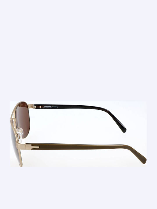 Unisex Ochelari De Soare Cu Culoare Auriu