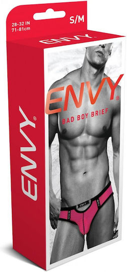 Envy Ανδρικό Sexy Slip Ροζ