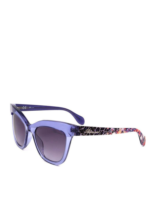 Blumarine Purple Sunglasses with Frame Blumarine Purple Sunglasses with Frame