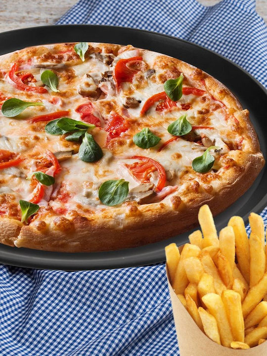 Orion Pizza Baking Pan made of Stainless Steel with Non-Stick Interior Coating 32cm
