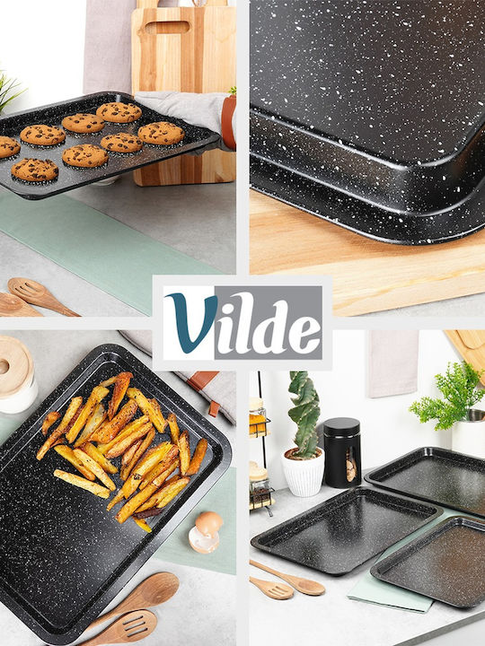 Vilde Backform Rechteckig aus Rostfreiem Stahl 2 Stück