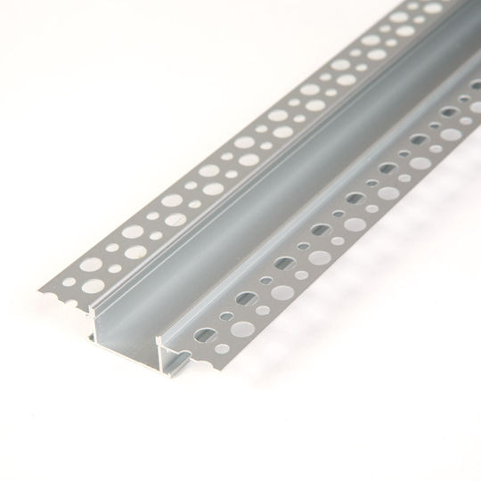 Profil De Aluminiu Îngropat Pentru Bandă LED Placă De Gips-Carton 1 M Profil LED Tencuibil Bandă LED Canal LED