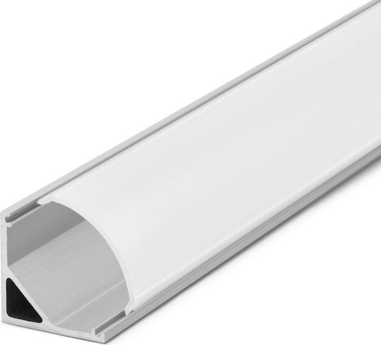 Aluminum Led Profile 1m Corner Led Strip Rail 16x16mm Corner Mount Protection Cooling Strip