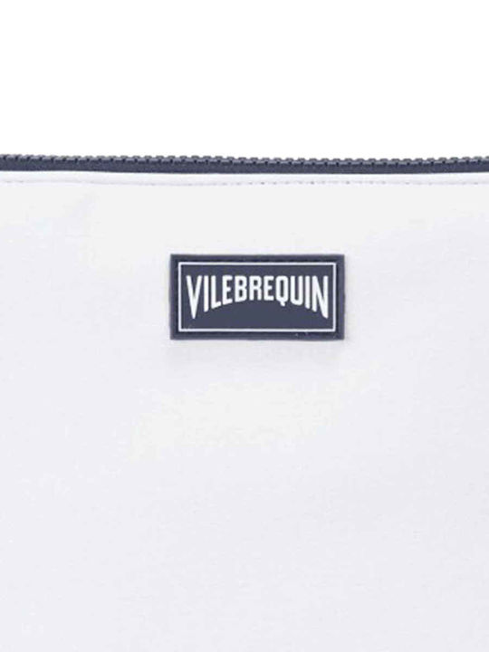Vilebrequin Τσάντα Χειρός Λευκή Πολυεστέρας 23x16cm