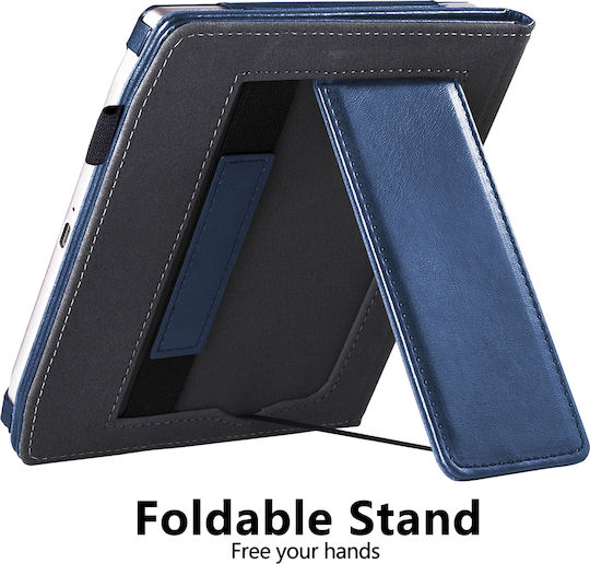 Pocketbook Era Color Inkora Tablet Hüllen Stand Dunkelblau