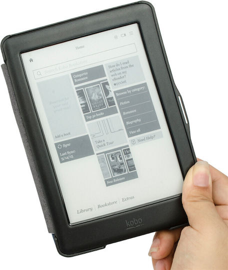 Husă Kobo Glo 6" Kobo Glo HD Inkora One Neagră