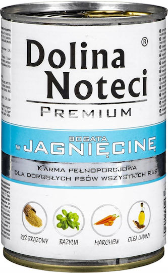 Dolina Noteci Премиум Течна Храна За Кучета В Може Да Диета С Агнешко Без Зърнени Храни 24x400гр