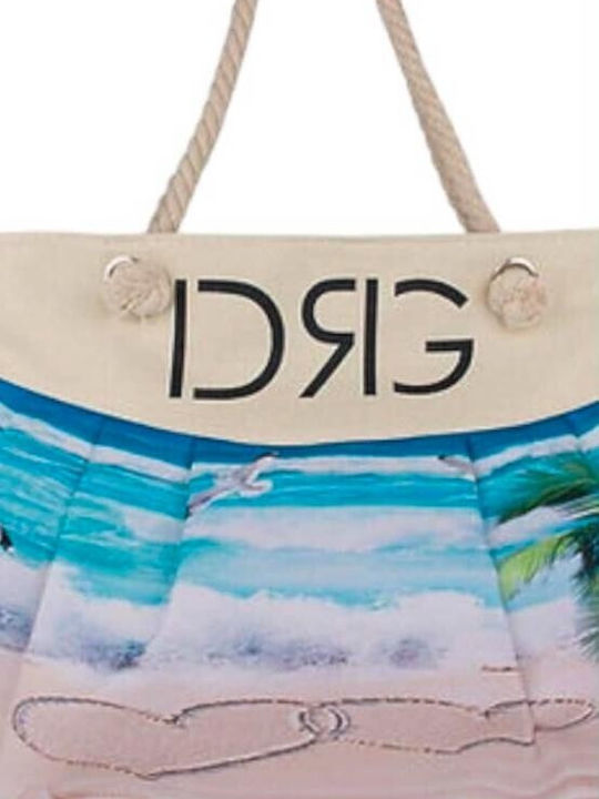 De Raggi Stoffe Strandtasche Mehrfarbig