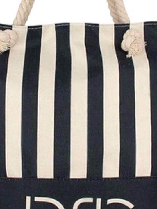 De Raggi De Raggi Stoff Strandtasche Weiß De Raggi De Raggi Stoff Strandtasche Weiß