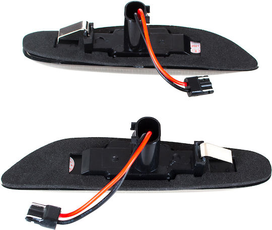 Bmw 3 E90 E91 E92 E93 Led Side Turn Signal Smoked Dynamic 2 Pcs Set
