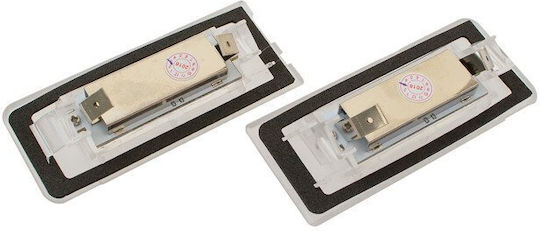 Audi Tt 98-06 Led License Plate Lights 2 Pcs Set
