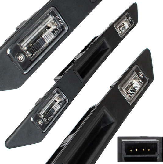 Audi A6 C6 04-11 License Plate Light Cover Tailgate Opening Microswitch
