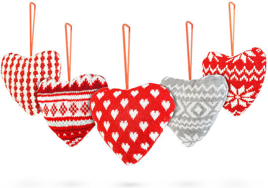 Pernuță Decorativă Mini Inimă 12x11 Cm Cu Agățătoare 5 Modele
