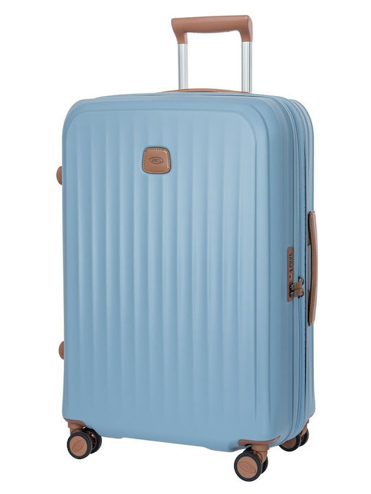 Bric's Milano Valiză de Călătorie Medie Sky Blue cu Înălțimea de 69 cm