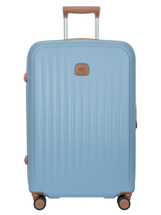 Bric's Milano Valiză de Călătorie Medie Sky Blue cu Înălțimea de 69 cm
