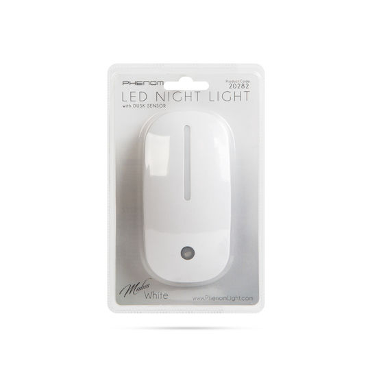 Led Night Light Light Sensor 0.5w 240v 9 Leds Auto On Off White