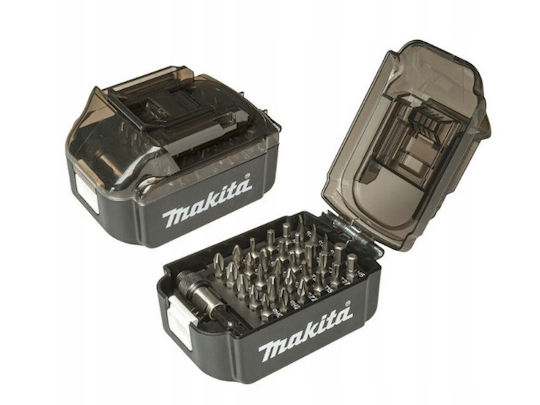 Makita Satz Bits + Halter 31 Stück 12 Sets
