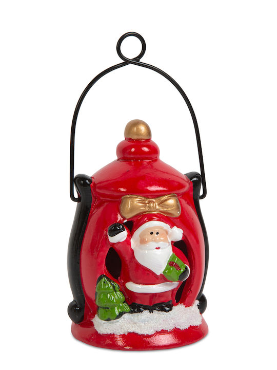 Led Lantern Christmas 7.5x11.5cm Santa Claus Snowman Model Warm Light