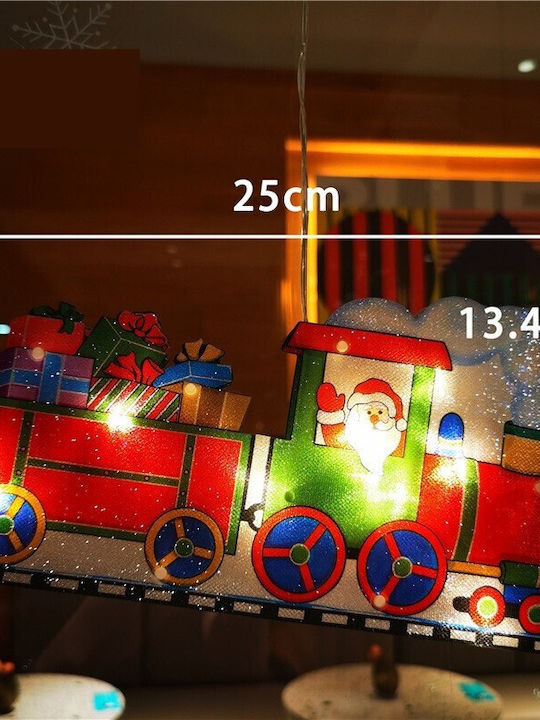 Flippy Christmas Window Decoration Train Leds 26 Cm Warm White