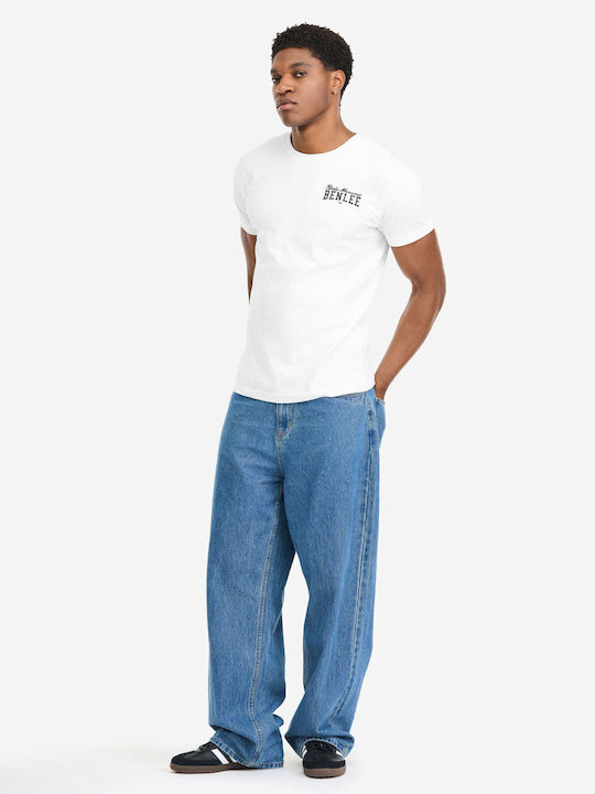 Sportliches T-Shirt Weiß/Schwarz