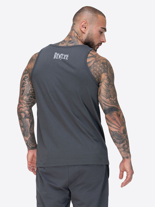 Sportliche Herrenbluse Anthracite/Weiß