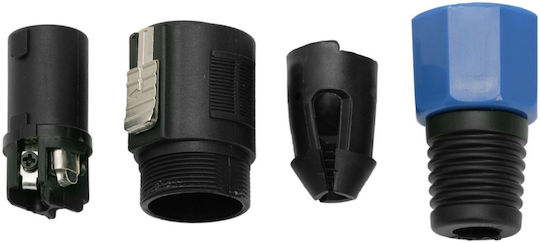 Speakon 4-pin Connector Safety Lock Speaker Cable Professional Audio Connector