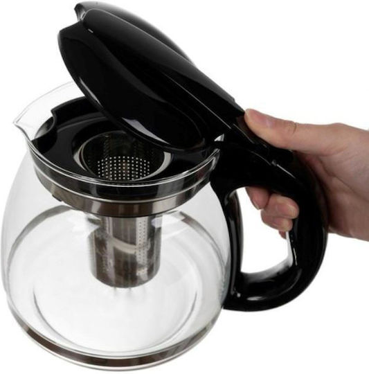 Karaca Teekanne mit Filter Glas Transparente 2000ml