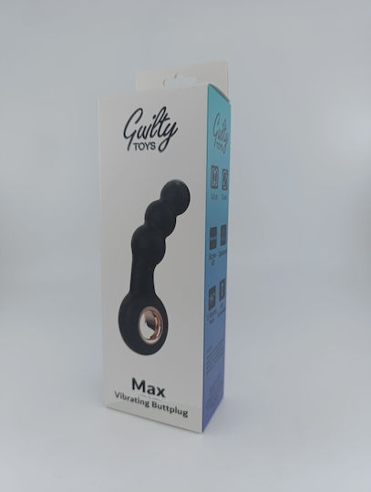 Guilty Toys Black Anal Vibrator