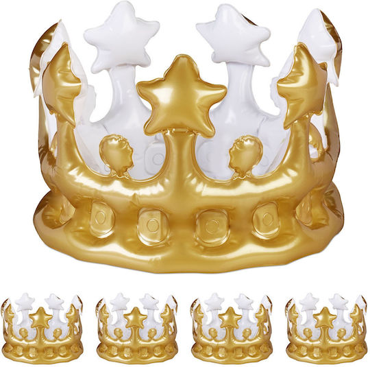 Karnevalsaccessoires Gold 5 Stück
