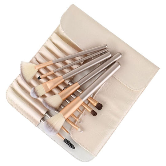 Alista Home Professional Set with Make Up Brushes for Eyebrows 12 Pieces