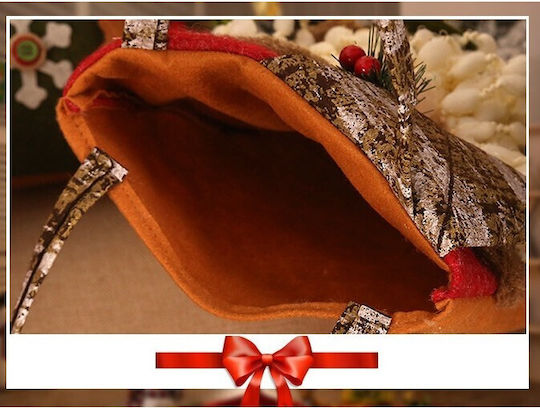 Alista Home Geantă Din Țesătură Pentru Cadou De Crăciun Multicoloră 46x2x23cm
