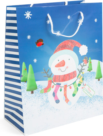 Alista Home Geantă Hârtie Crăciun Pentru Cadou 26.5x33x12.7cm 12 Bucăți
