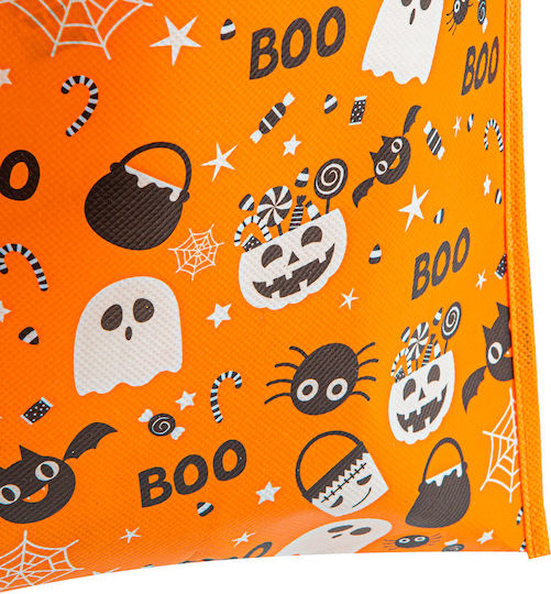 Alista Home Geantă Pentru Cadou Cu Tematică Halloween Portocalie 27x31cm 2 Bucăți