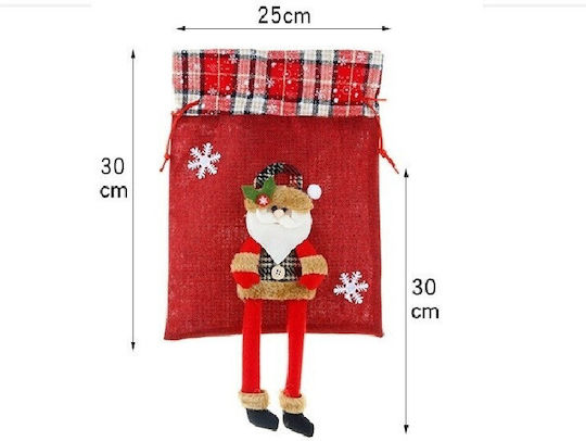 Alista Home Geantă Roșie Pentru Cadou De Crăciun 30x25cm