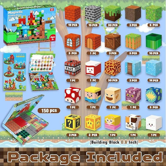 ToyUnited Magnetisches Spielzeug Bau- und Konstruktionsspielzeug