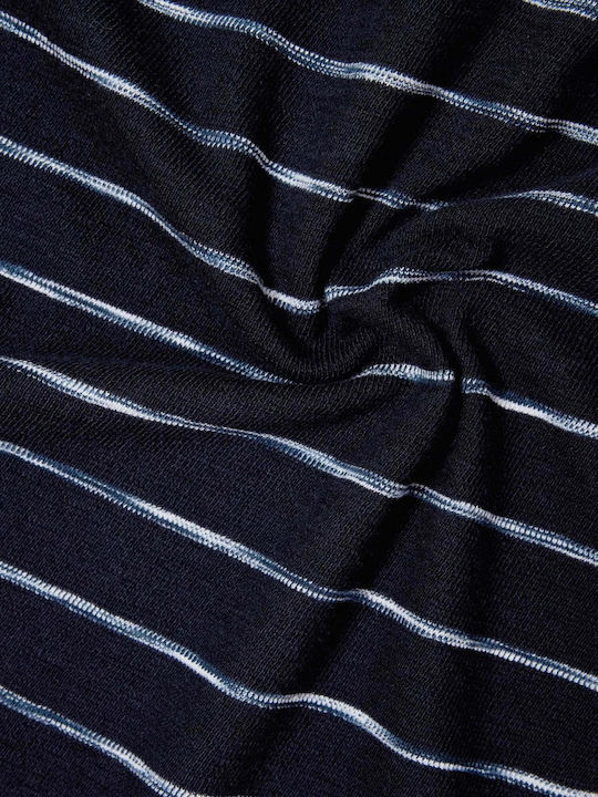Kurzärmlige Herrenbluse Blau