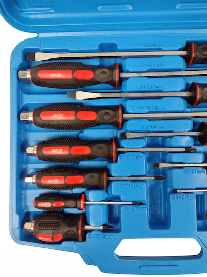 Silver 12 Magnetische Schraubendreher Set