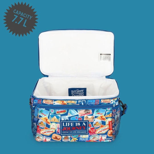 Legami Milano Travel Kids' Insulated Lunch Handbag 7.7 Litre 28x15x17cm