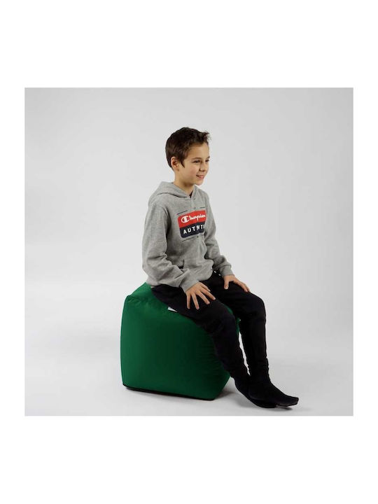 Vielseitiger Sitzsack Hocker Wasserdicht Grüner 40x40x40cm