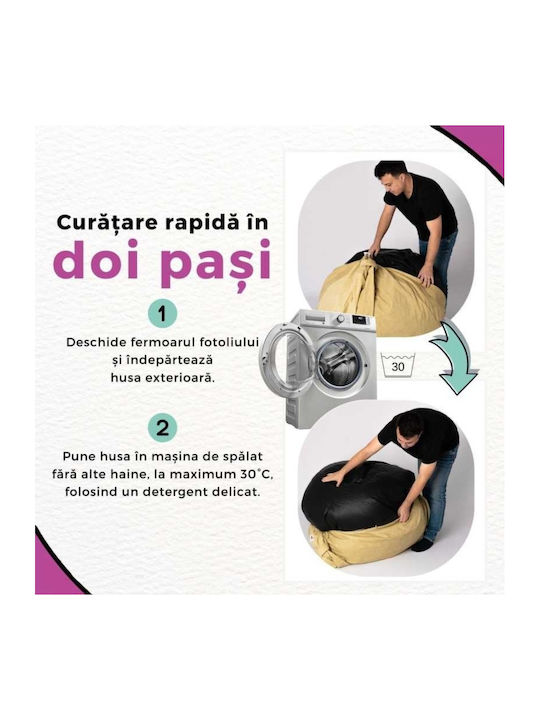 Fotolii Puf Scaun Impermeabil Verde Smarald 45x45x45cm