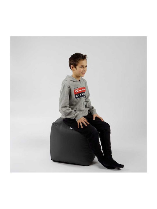 Vielseitiges Sitzsäcke & Pouf Wasserdicht Dunkelgrau 40x40x40cm