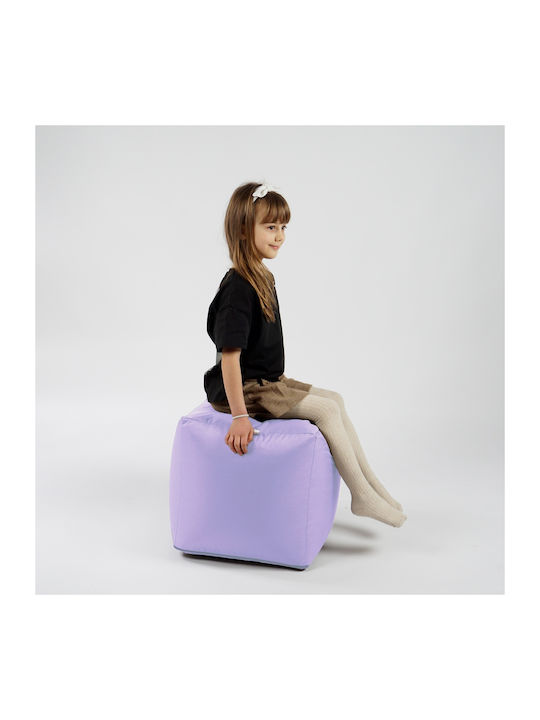 Fotolii Puf Polimorfic Scaun Impermeabil Lila 40x40x40cm