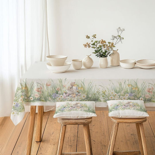 100% Cotton Tablecloth Wildflowers 140x180cm Tuli