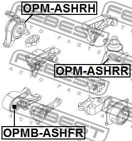 Suport Motor Febest Opmb-ashfr