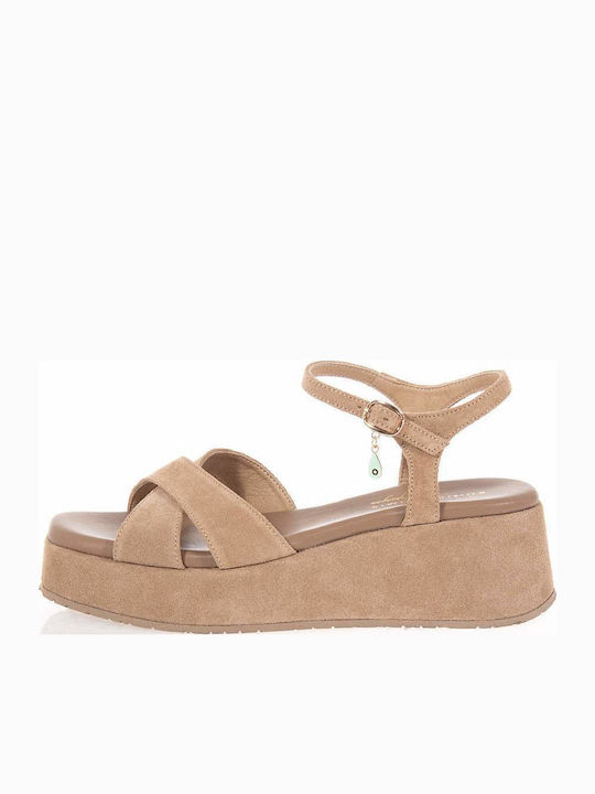 Summer Women's Platforms Beige