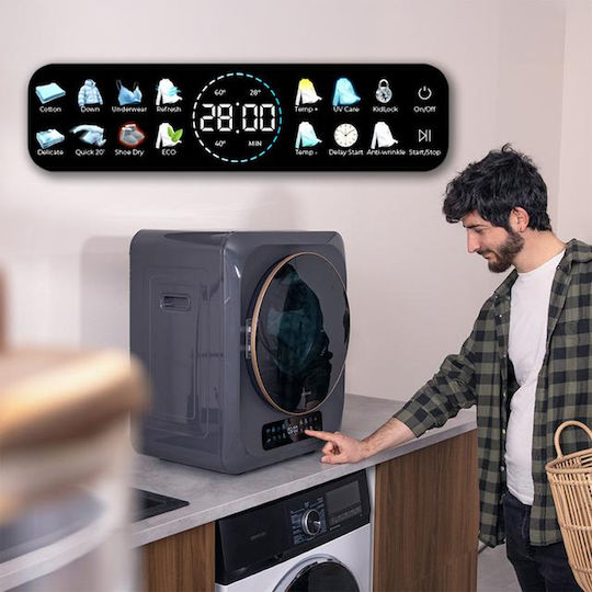Cecotec Преносима Перална Машина в Сив Цвят