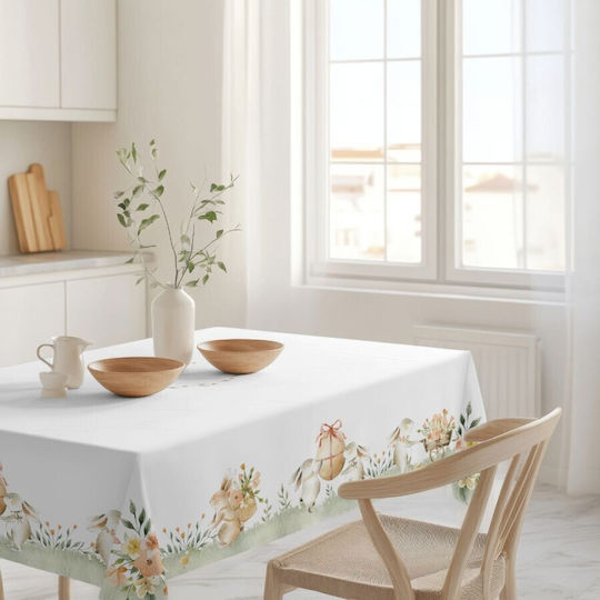 100% Baumwoll Tischtuch Pastellblumen 140x180cm Londy