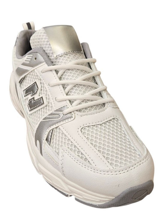 Γυναικεία Chunky Sneakers Λευκό