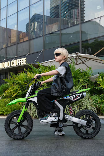 Kids Ride-On Electric Motorbike 24 Volt Green