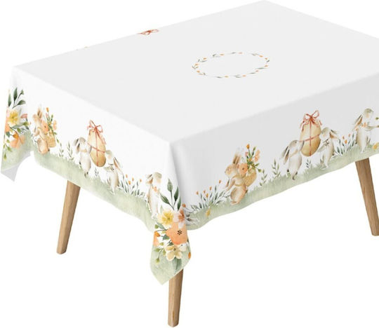 Față De Masă Din Bumbac 100% Flori Pastelate 140x220cm Londy